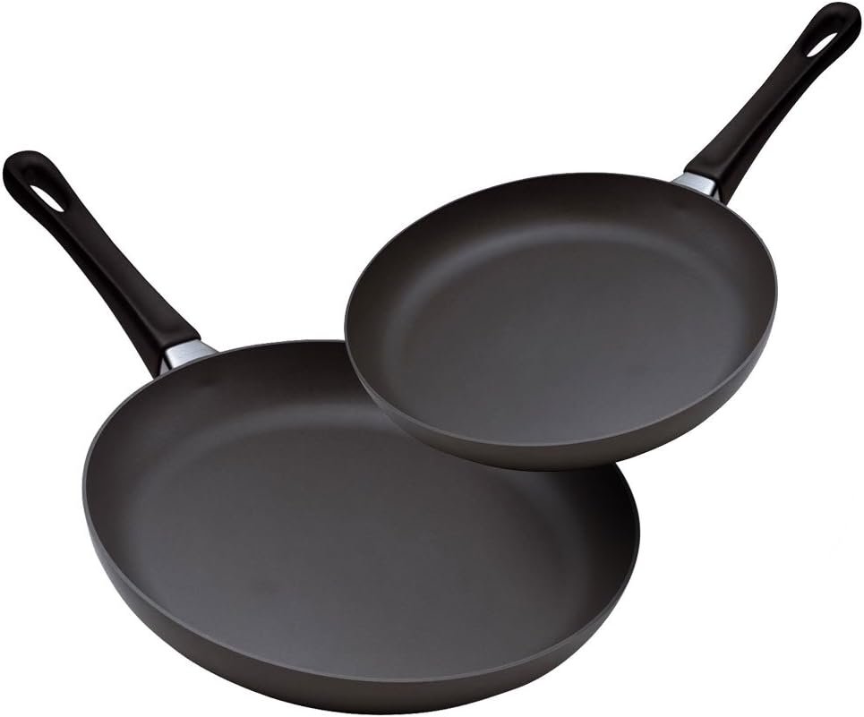 2 Piece Fry Pan Set, 8" and 10 1/4", Black (10202600)