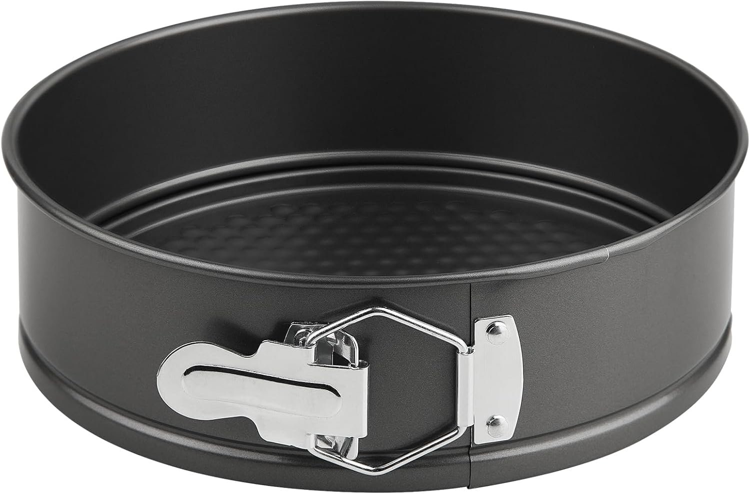 Springform Pan 9" Nonstick - Cheesecake Pan with Removable Bottom, Spring Form Round Baking Cake Mold for Cheesecake or Pie,Bakeware Accessories,Baking -Matte Black
