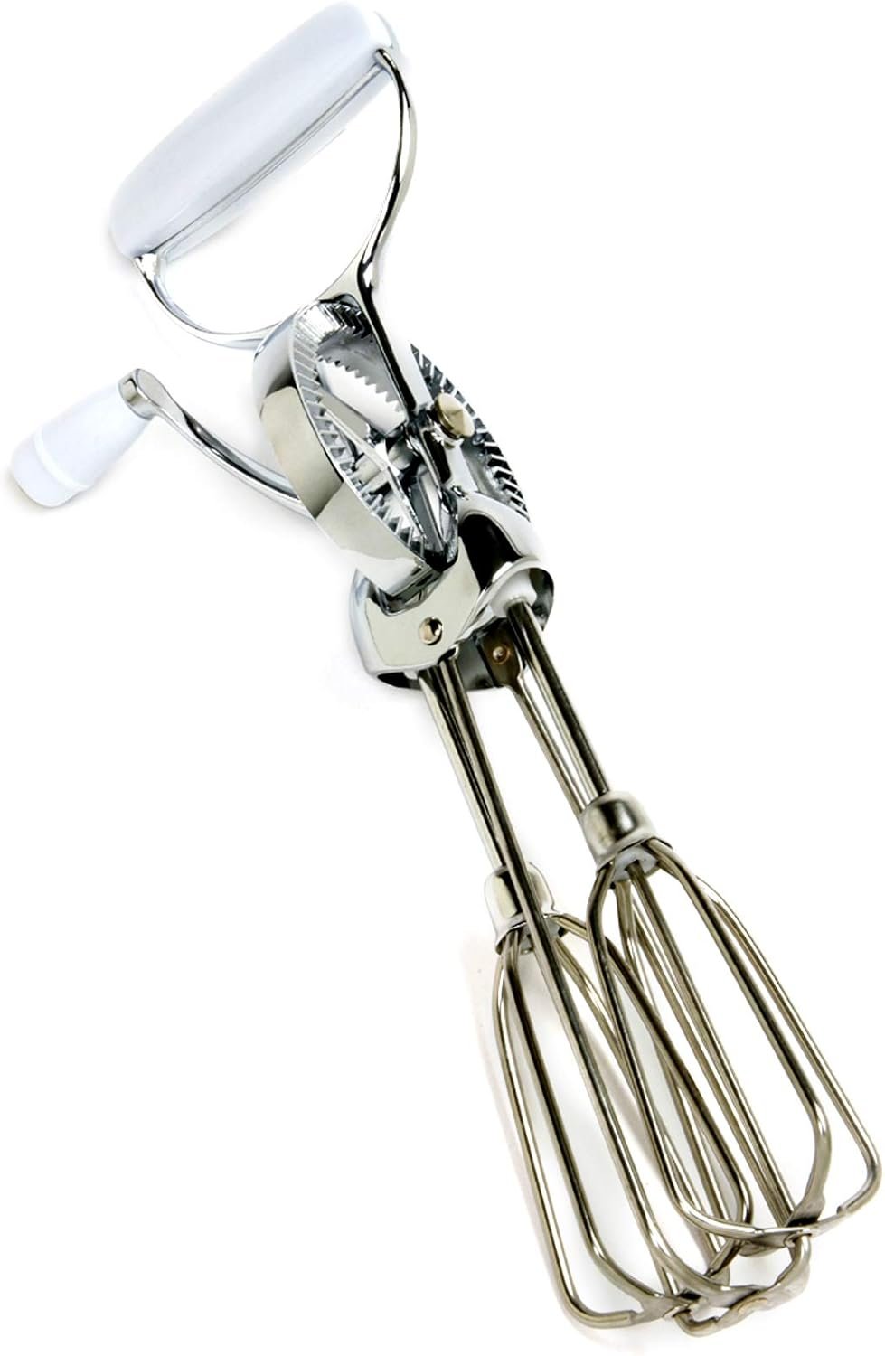 Egg Beater Classic Hand Crank Style 18/10 Stainless Steel Mixer 12 Inches