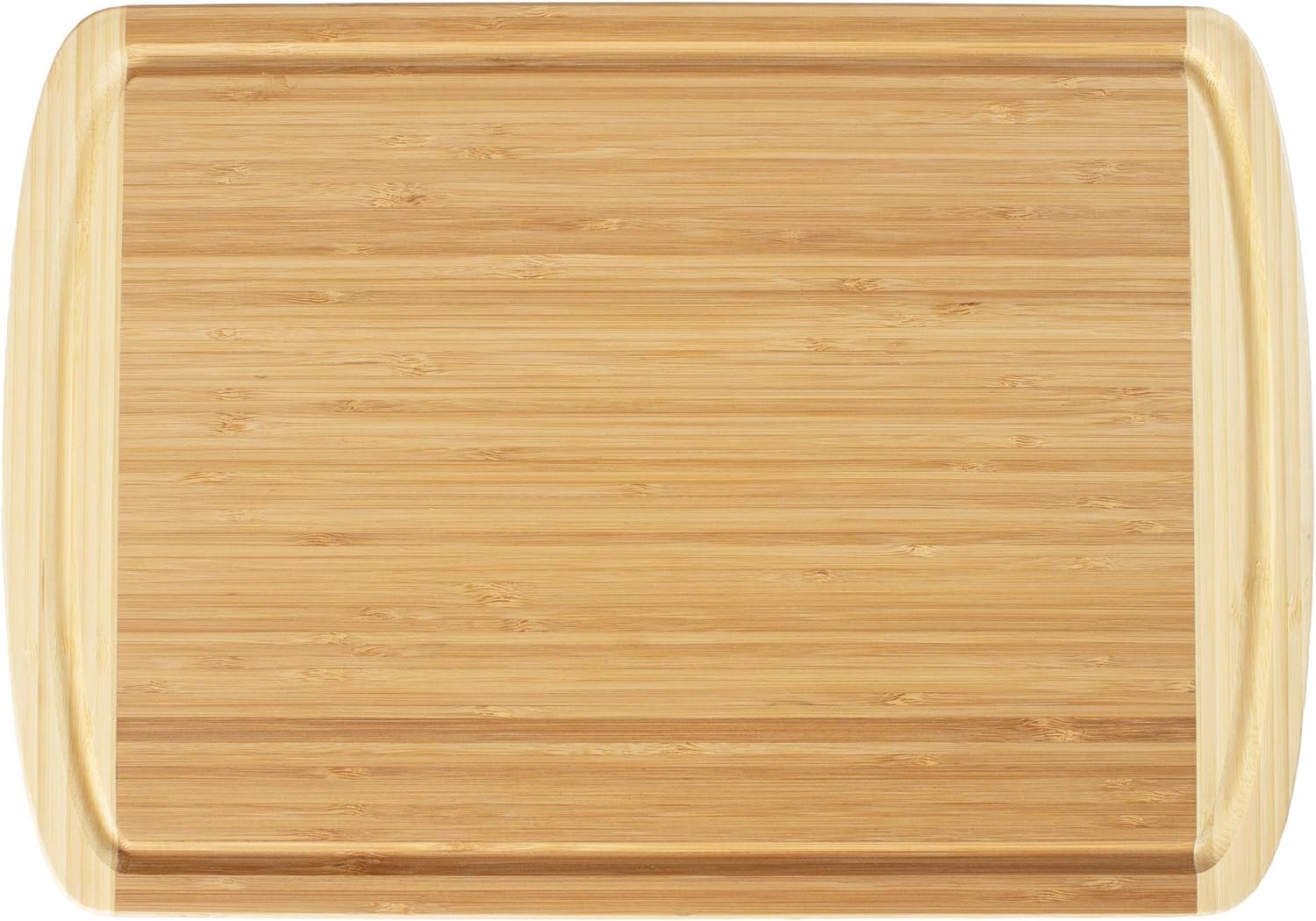 Totally Bamboo Bamboo Carving & Cutting Board, 18" x 12-1/2"